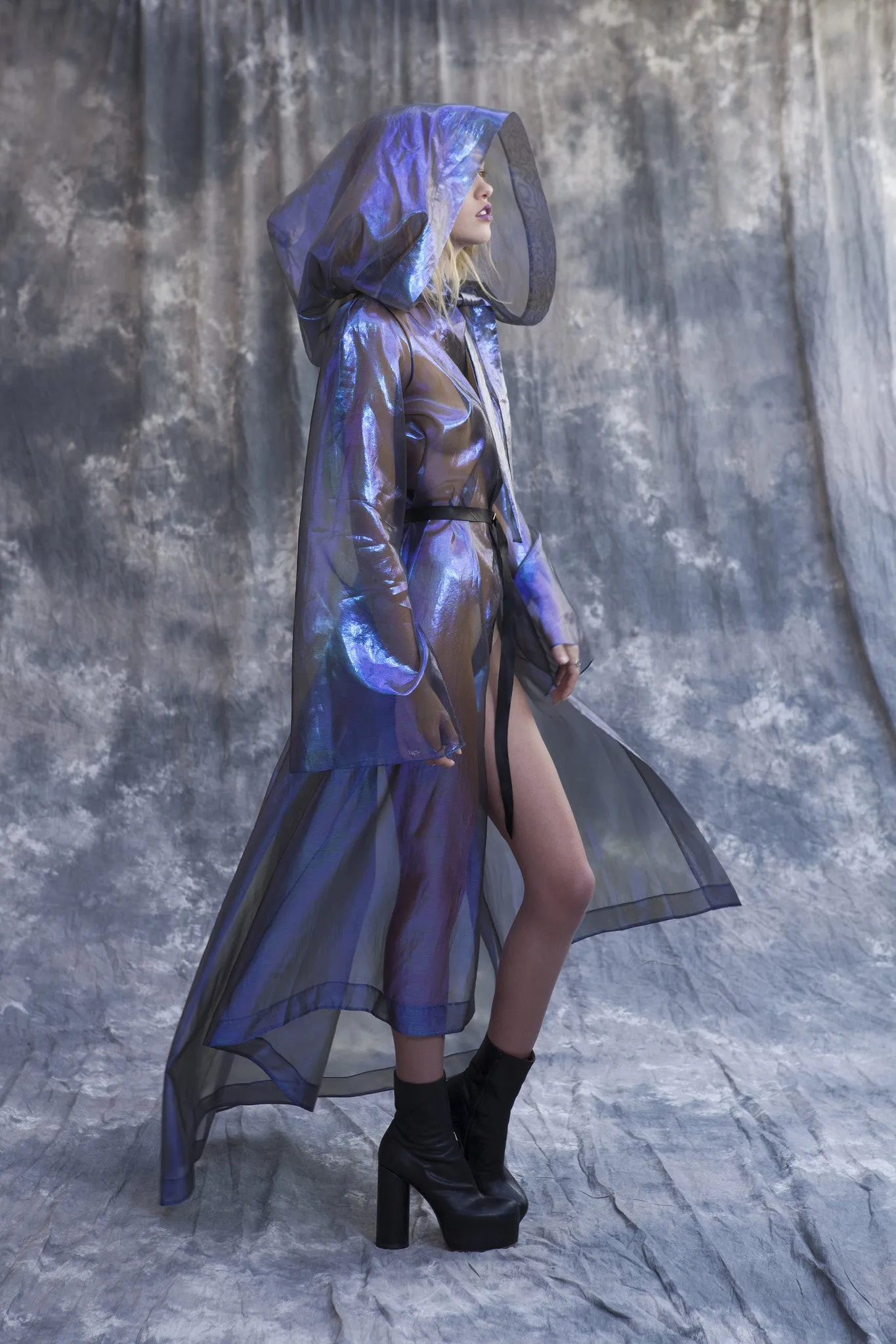 Psychedelic Hooded Coat