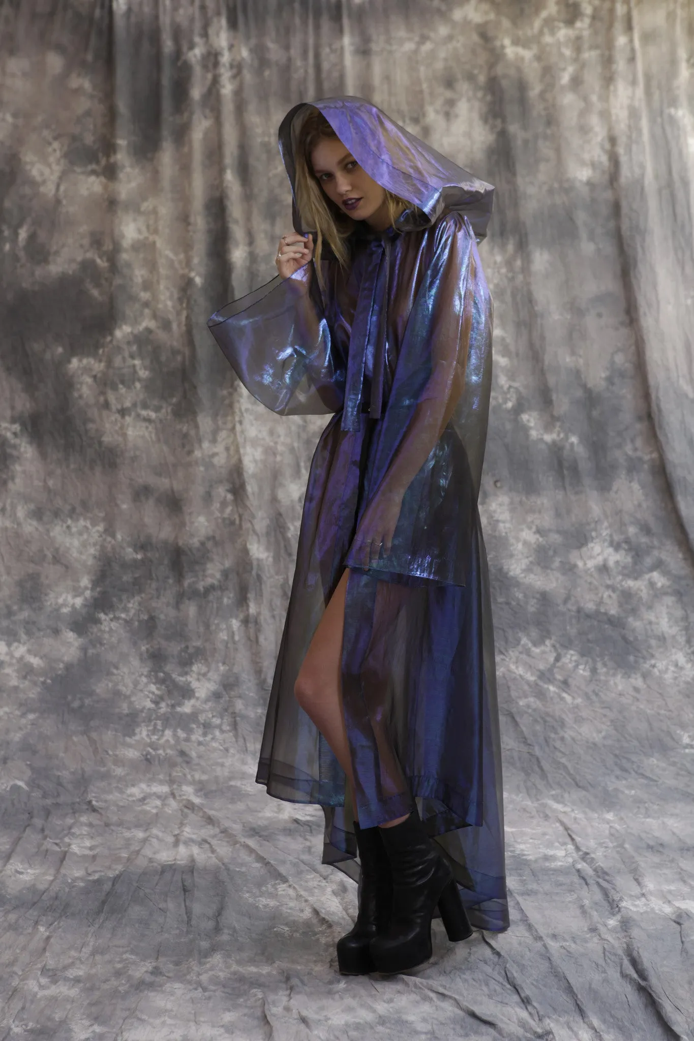 Psychedelic Hooded Coat