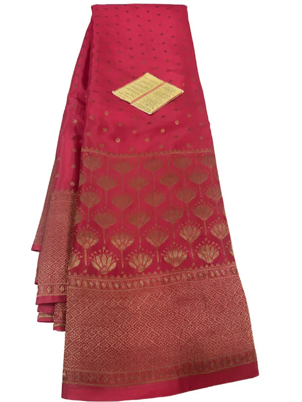 Pure Mysoore Silk Saree with Beautiful Broad Border