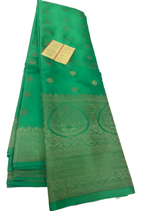 Pure Mysoore Silk Saree with Beautiful Broad Border