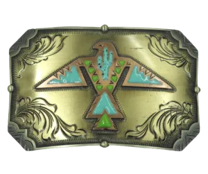 "Thunderbird Rising" Belt Buckle