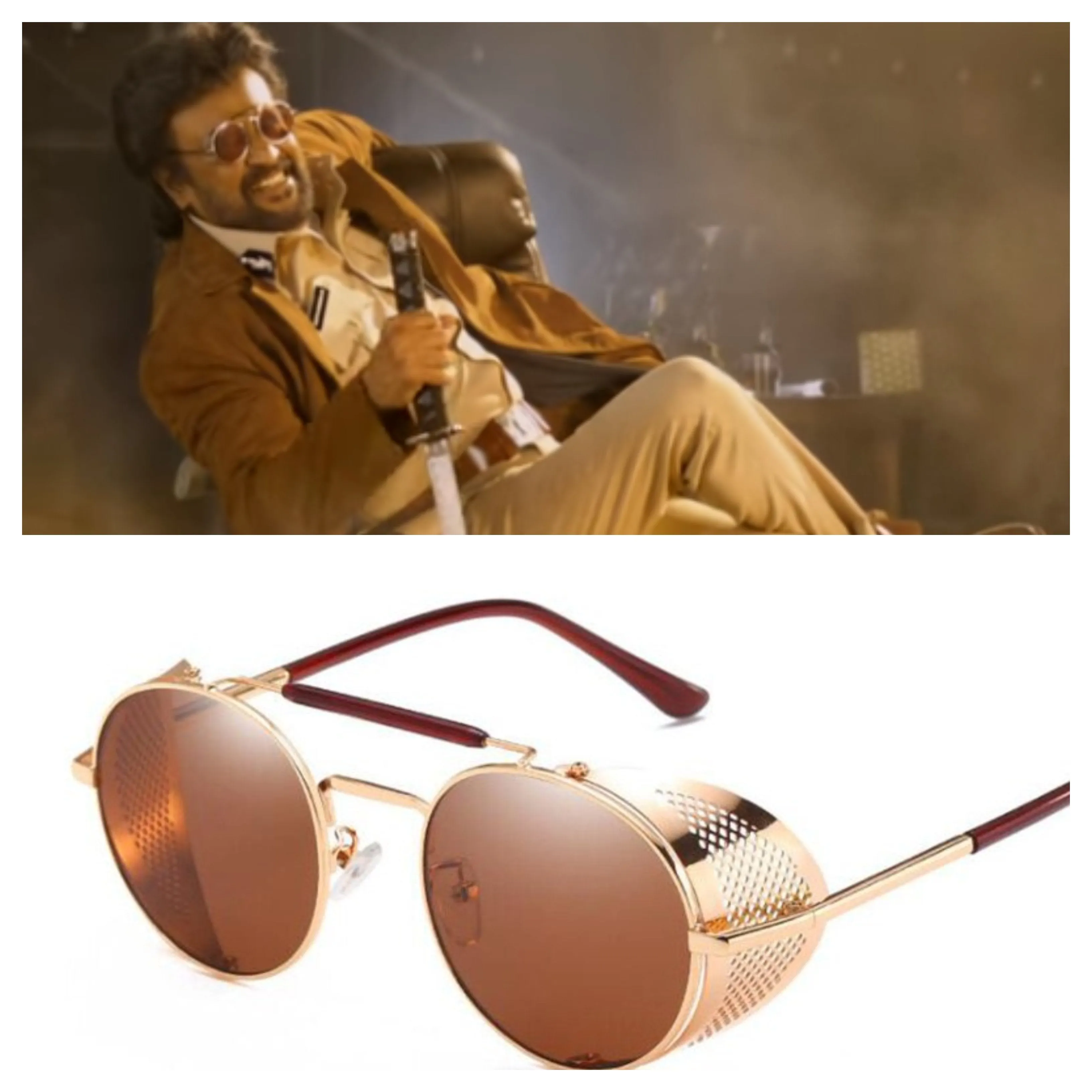 Rajnikanth Darbar Movie Sunglasses  For Men and Women-Unique and Classy