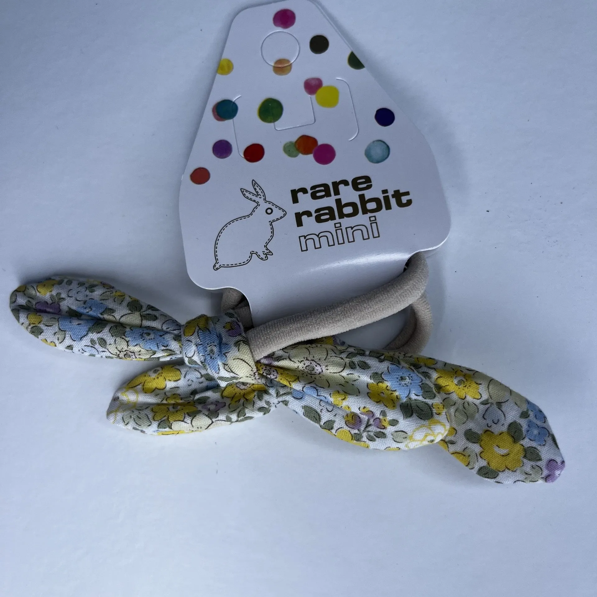 Rare Rabbit | Rabbit Ear Blossom Floral Hair Ties