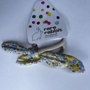 Rare Rabbit | Rabbit Ear Blossom Floral Hair Ties