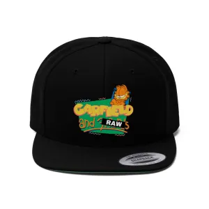 Raw Sushi sushi and friends Flat Bill Hat