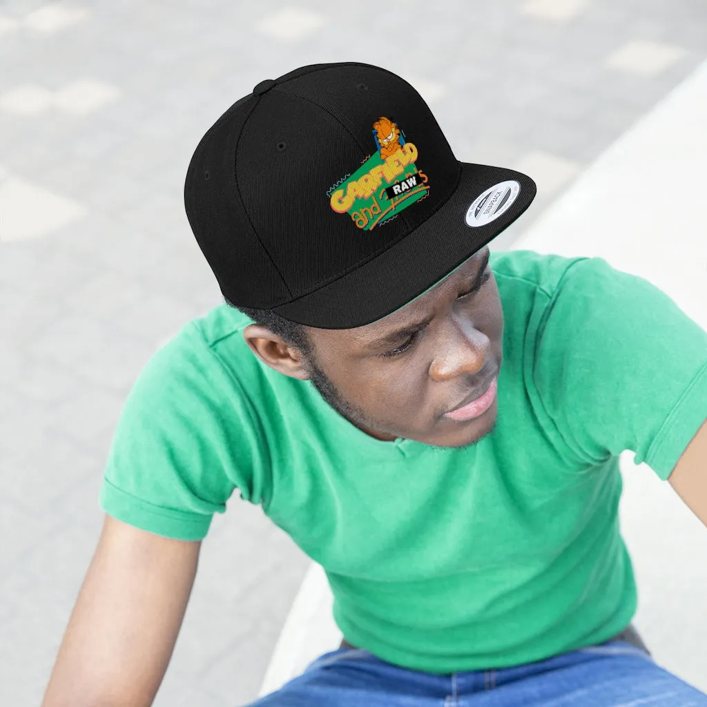 Raw Sushi sushi and friends Flat Bill Hat