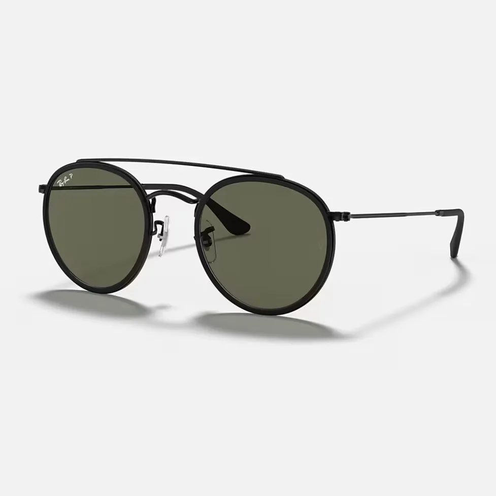 Ray Ban Round Bridge-black/green