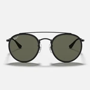 Ray Ban Round Bridge Polarized-black