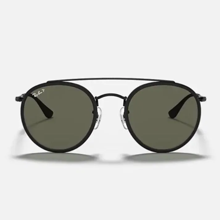 Ray Ban Round Bridge Polarized-black