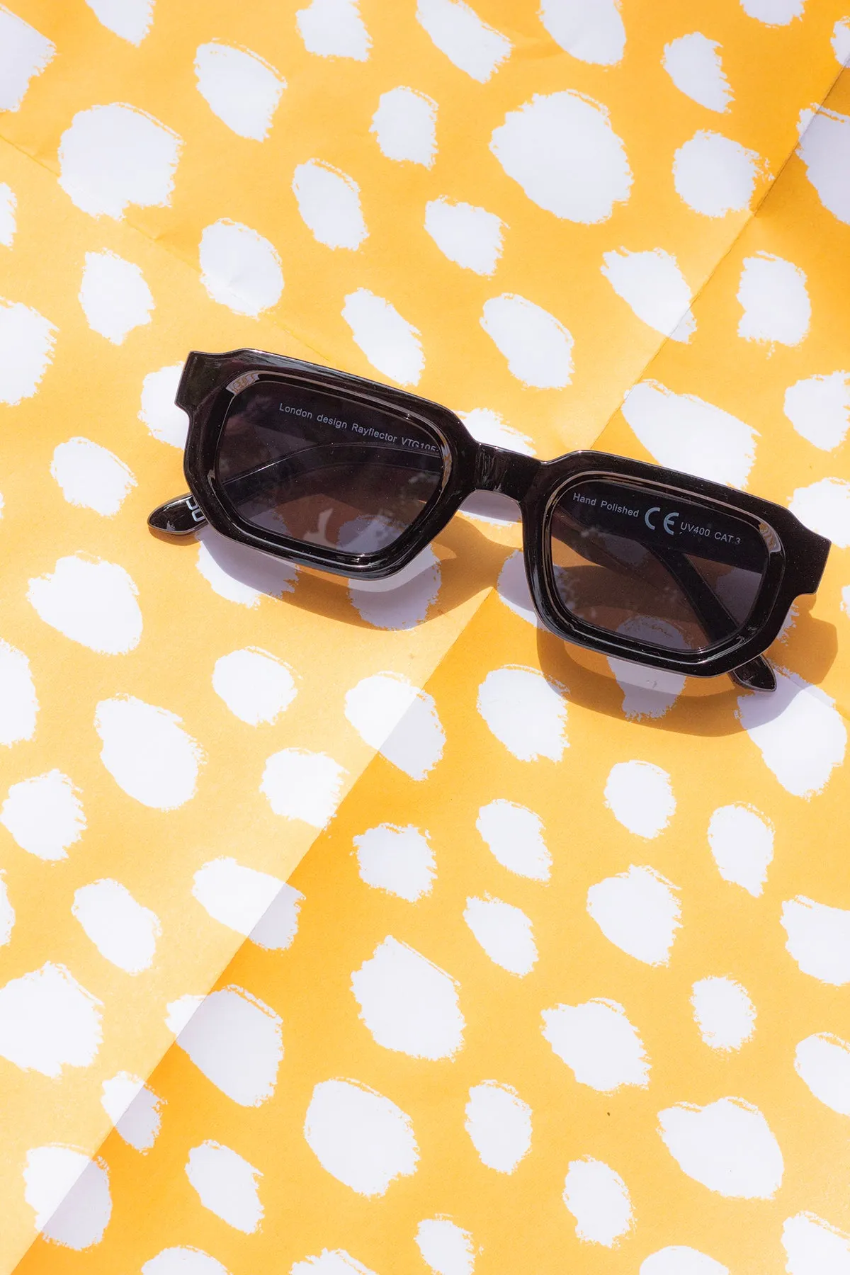 Rectangle Tube Frame Sunglasses