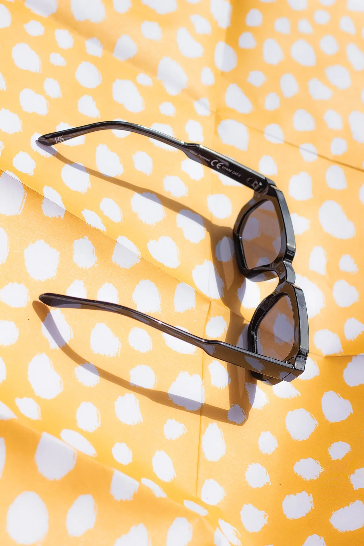 Rectangle Tube Frame Sunglasses