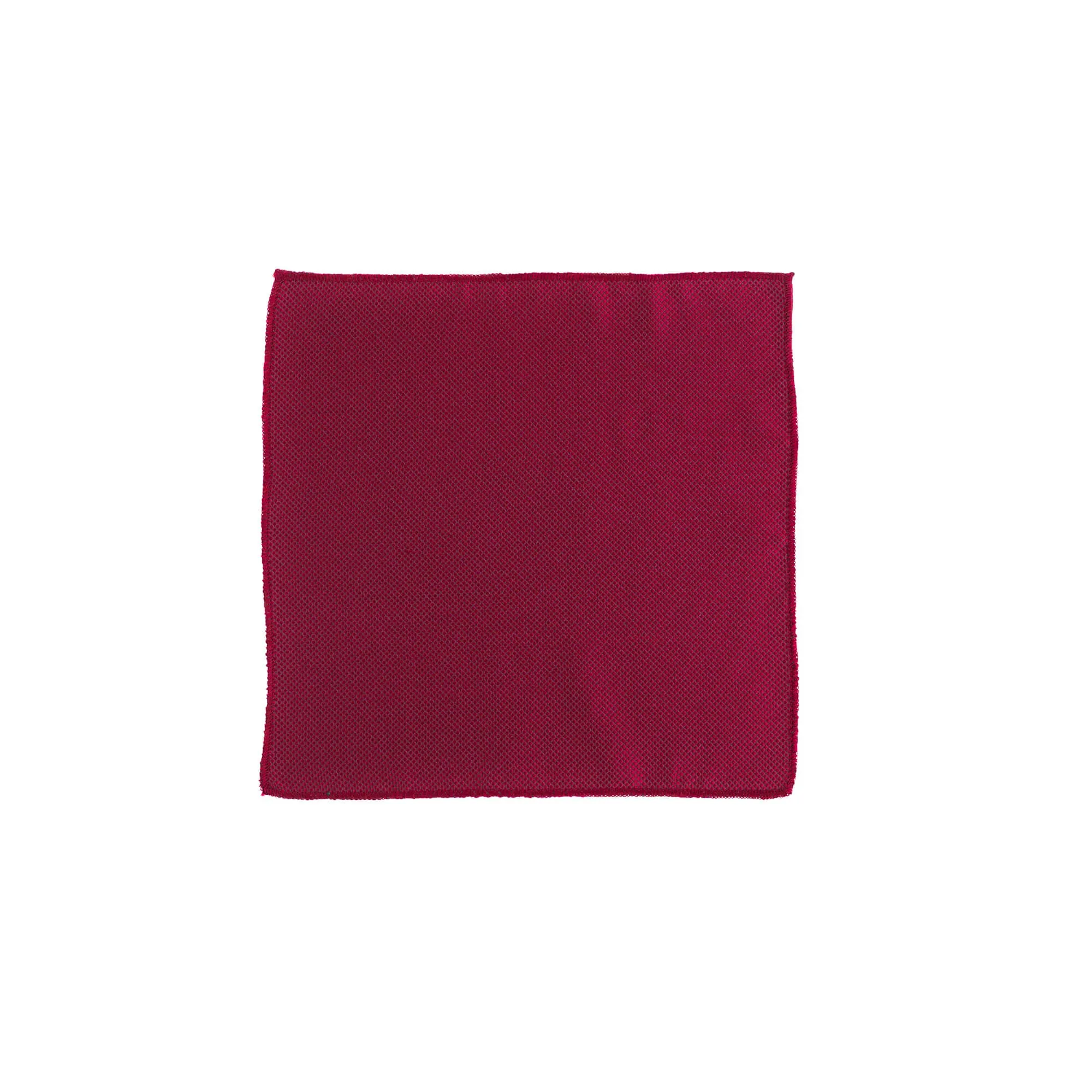 Red Silk Pocket Square