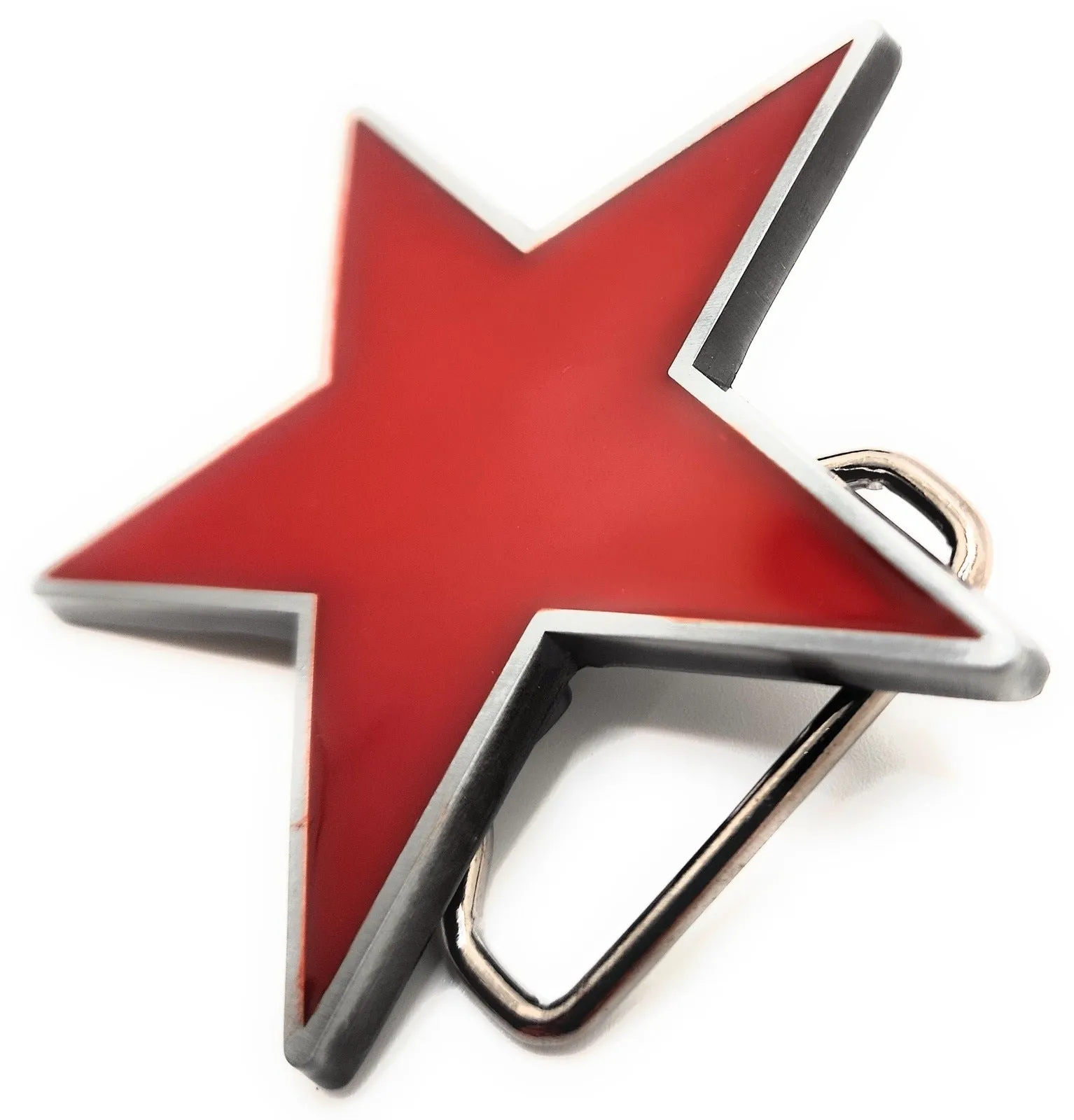 Red Star Belt Buckle