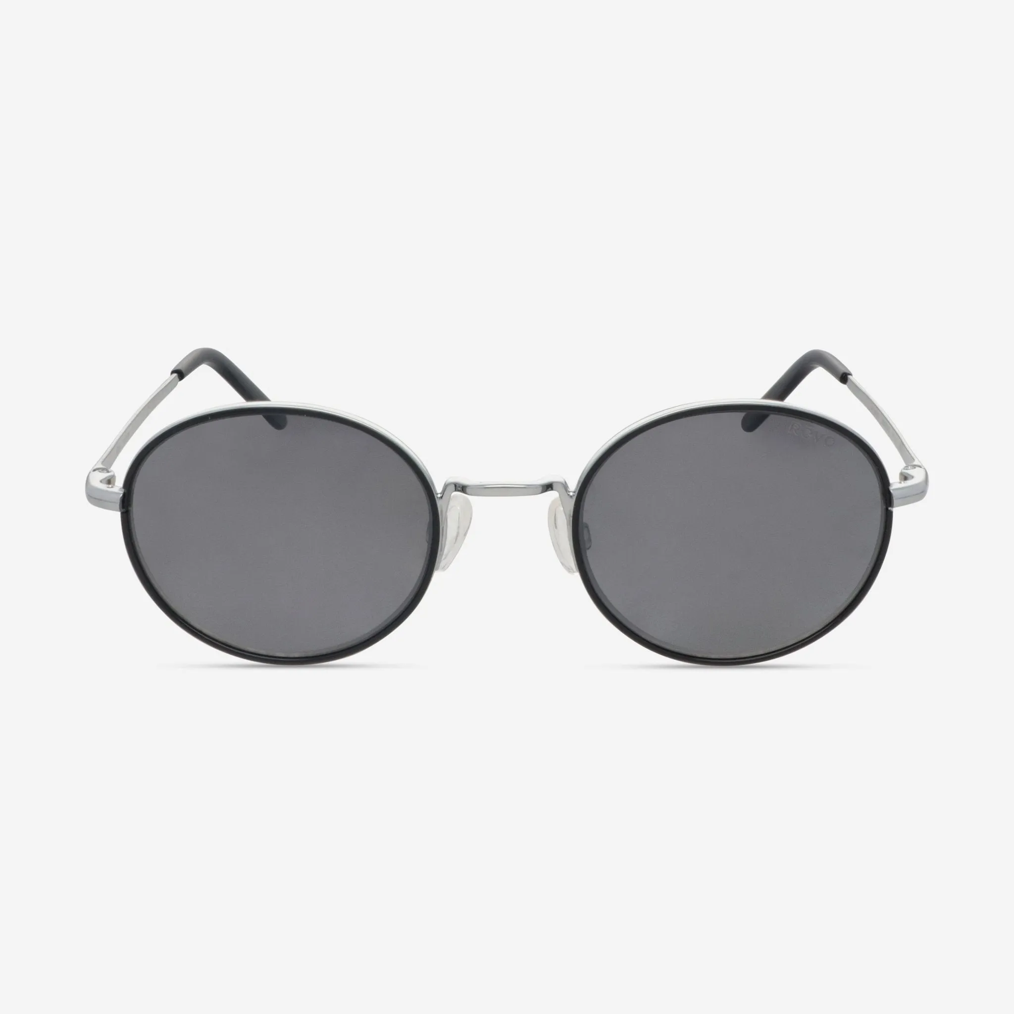 Revo Brayton Chrome Graphite Round/Oval Unisex Sunglasses RE.1060.03.GY
