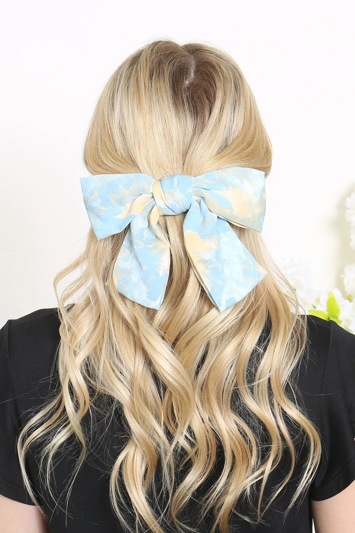 RIBBON TIE DYE HAIR ACCESSORIES