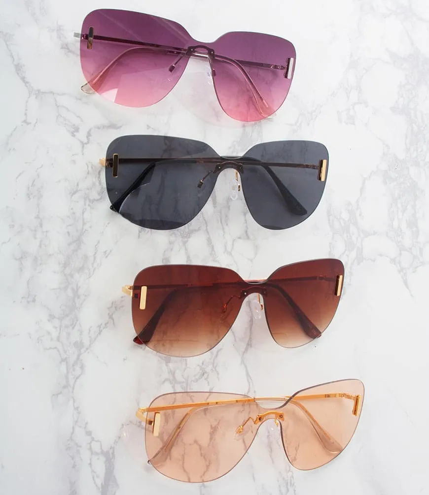 Rimless shades-M1915AP - Pack of 12
