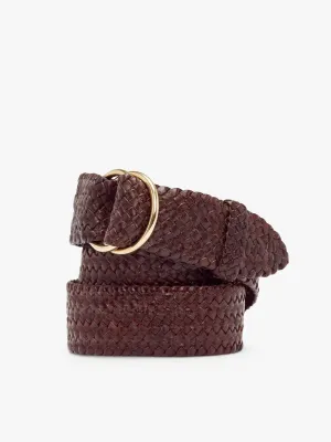 R.M. Williams 1 1/2" Plaited 'O' Ring Belt