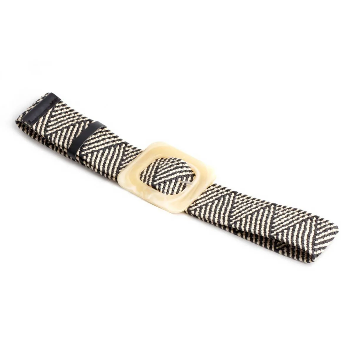 Round Buckle Stretch belt
