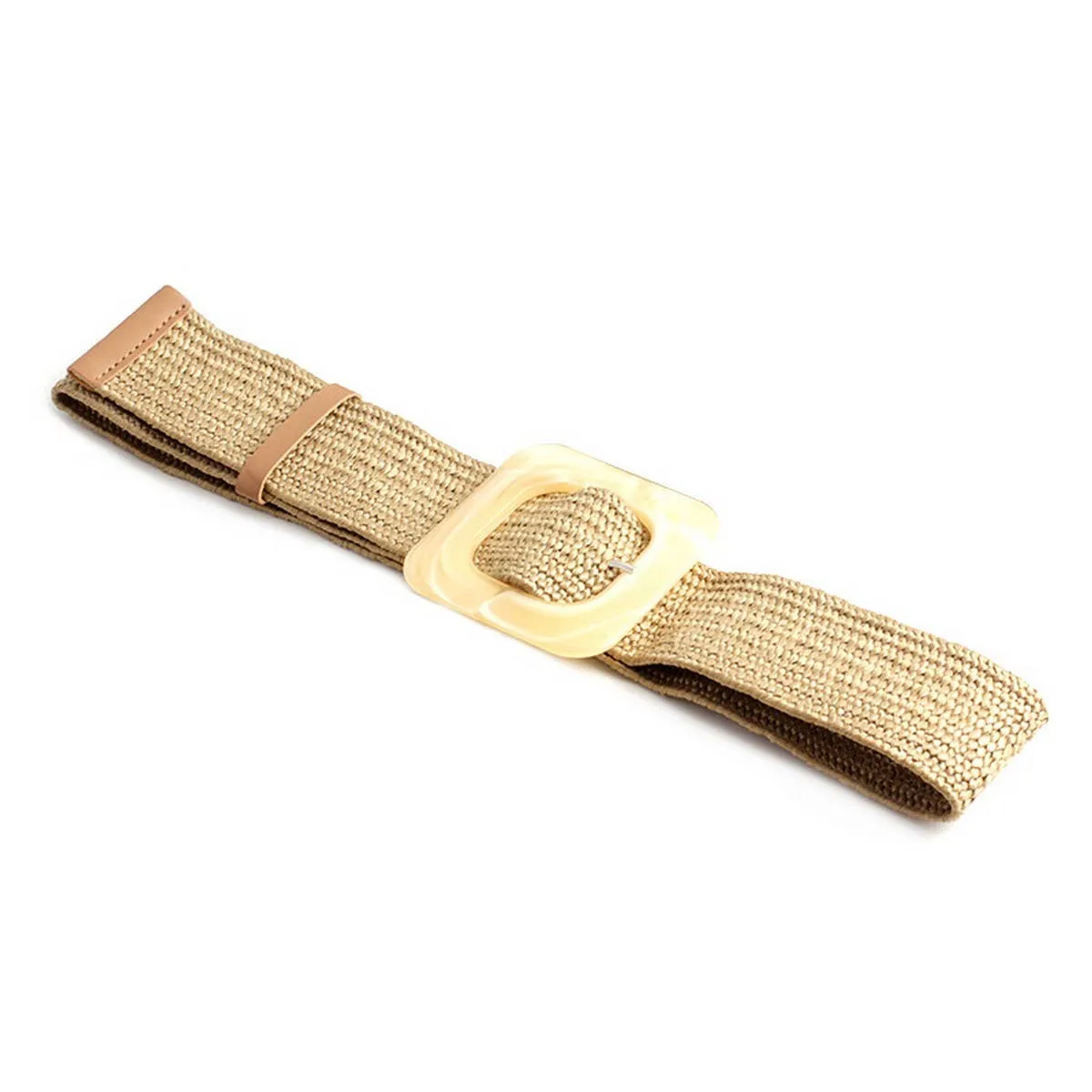 Round Buckle Stretch belt