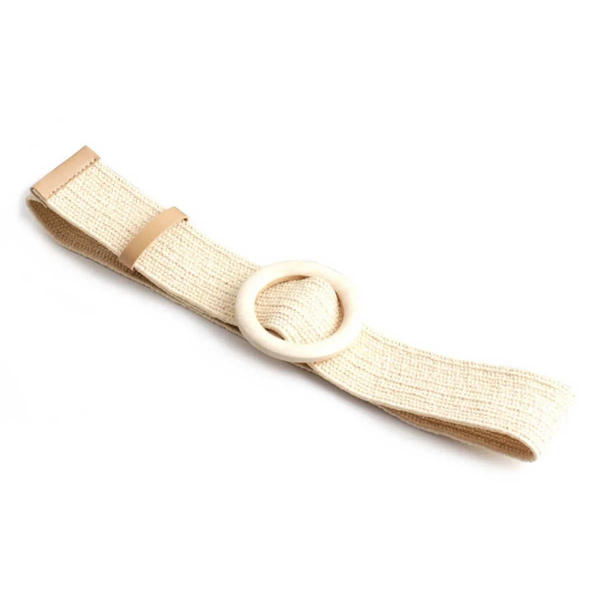 Round Buckle Stretch belt