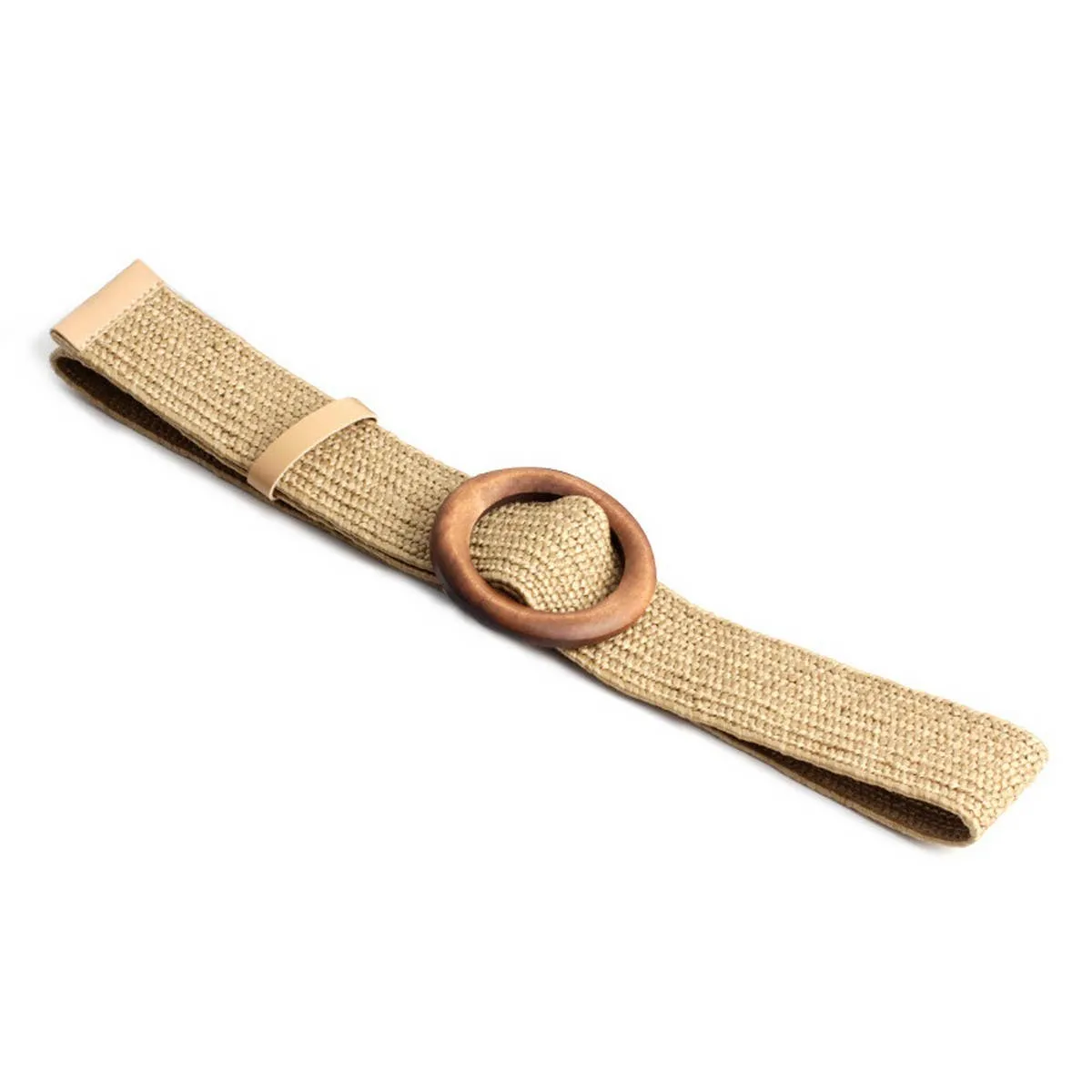 Round Buckle Stretch belt
