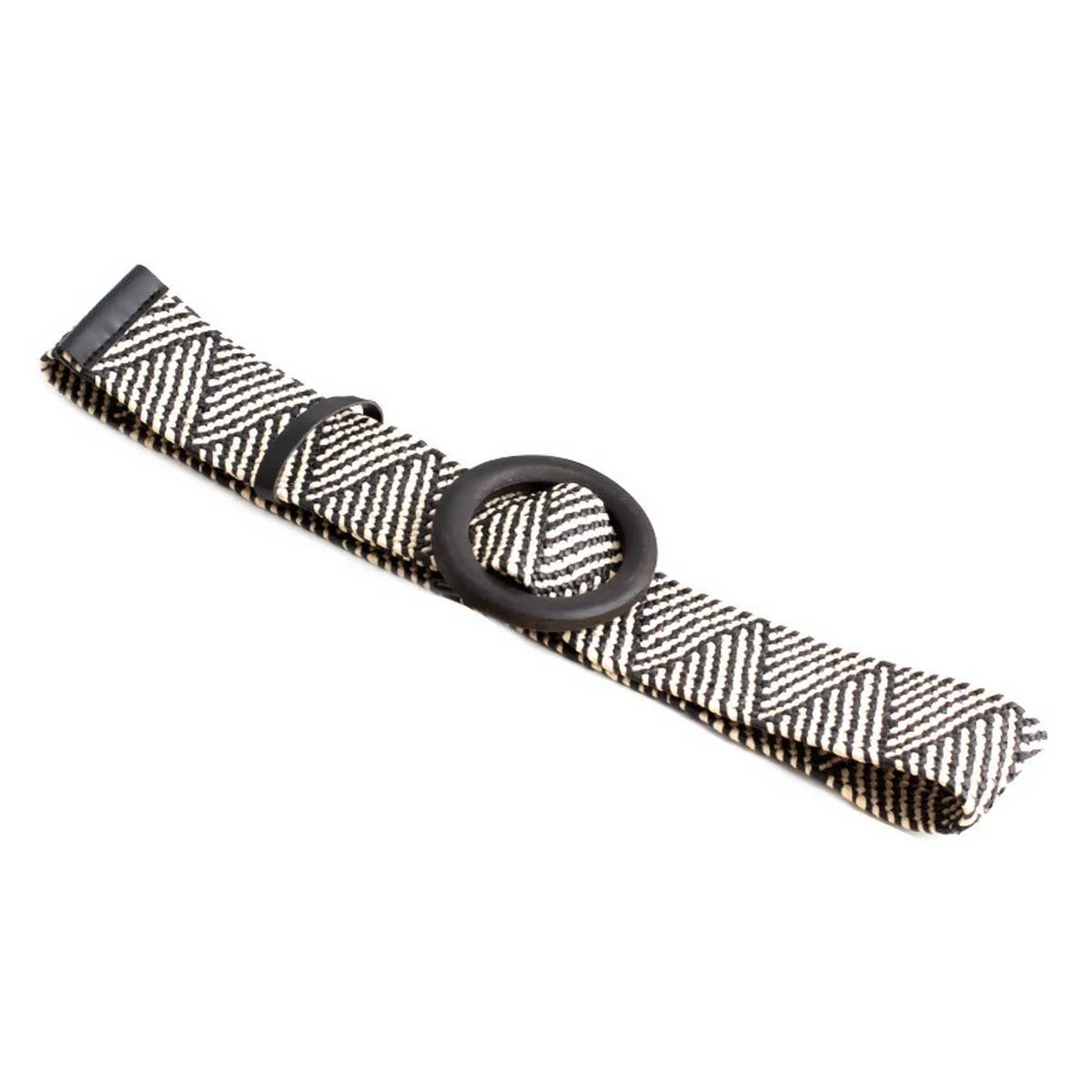 Round Buckle Stretch belt