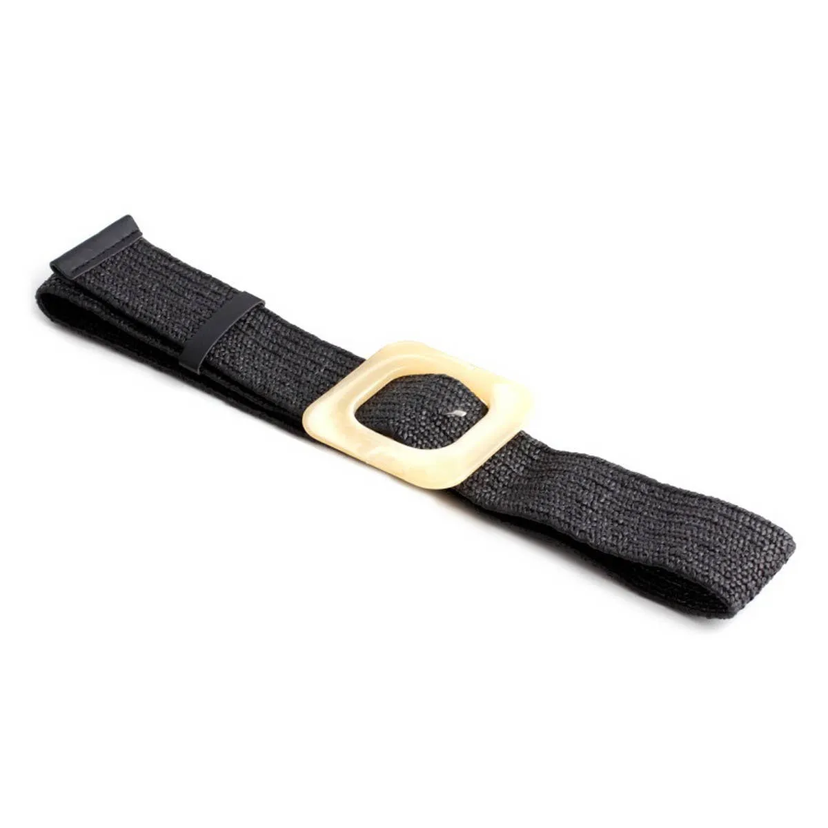 Round Buckle Stretch belt