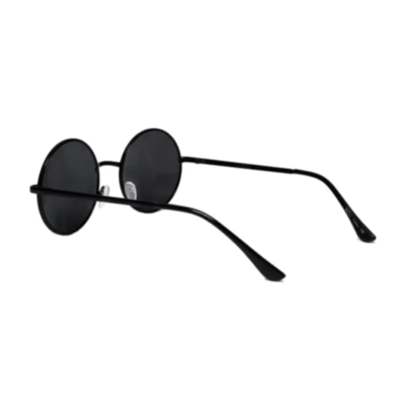 Round Circle Metal Frame Sunglasses