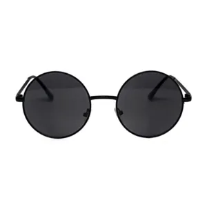 Round Circle Metal Frame Sunglasses