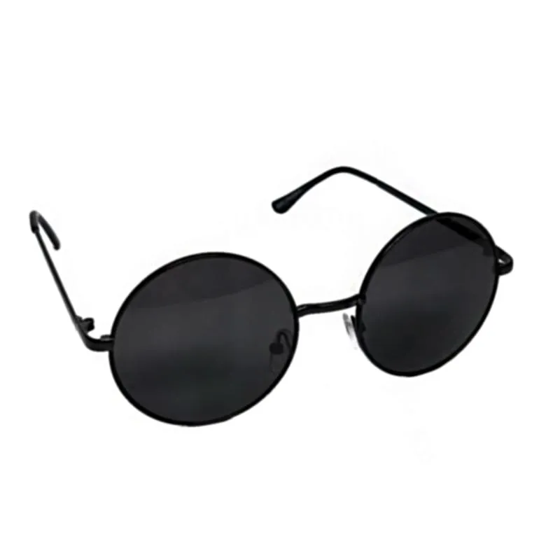 Round Circle Metal Frame Sunglasses