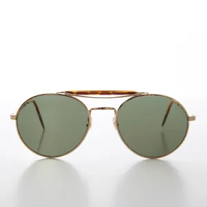 Round Gold Aviator - Skippy
