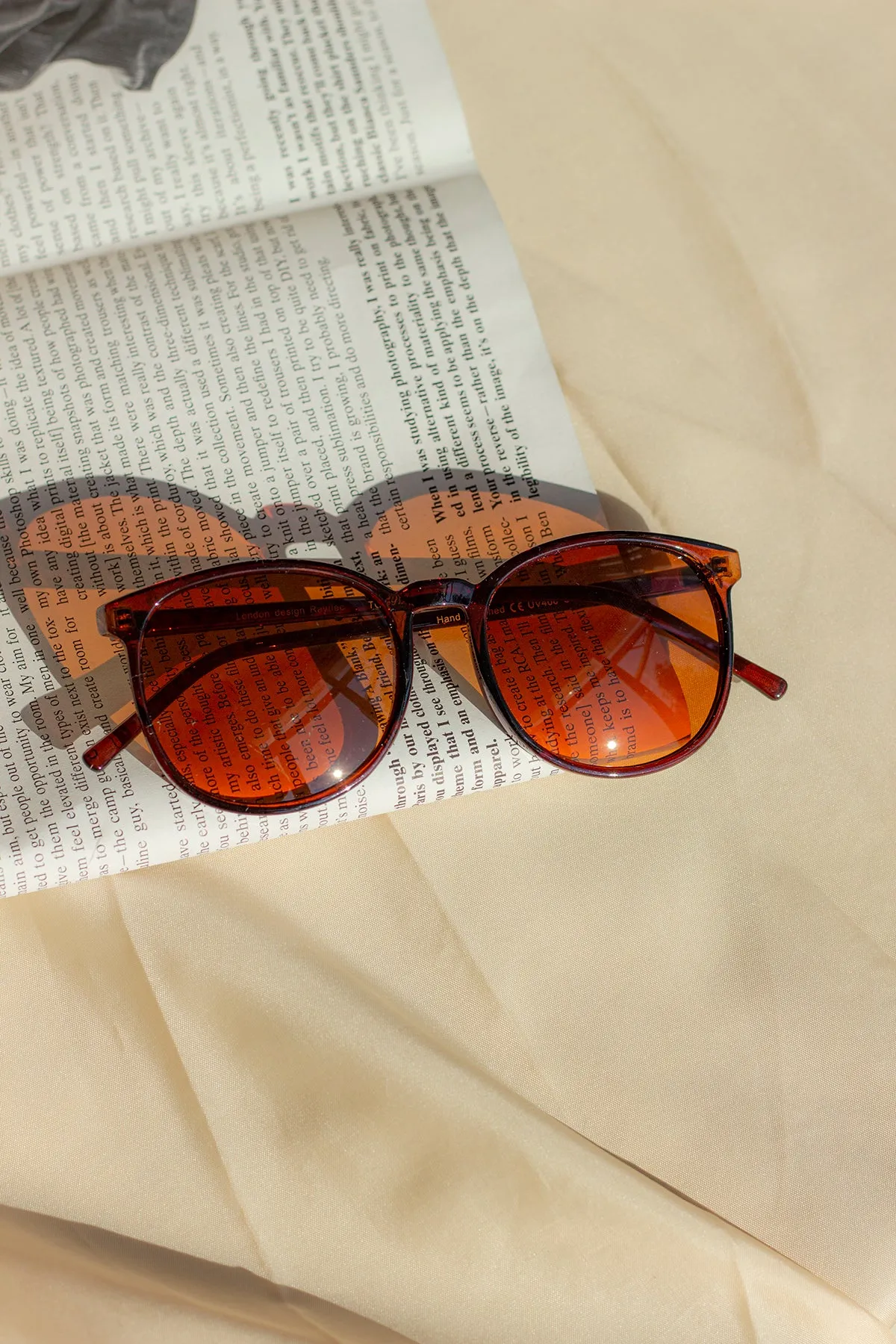 Rounded Full Classic Sunglasses