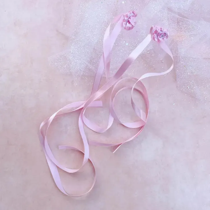 Satin Ribbon Hair Tie Set