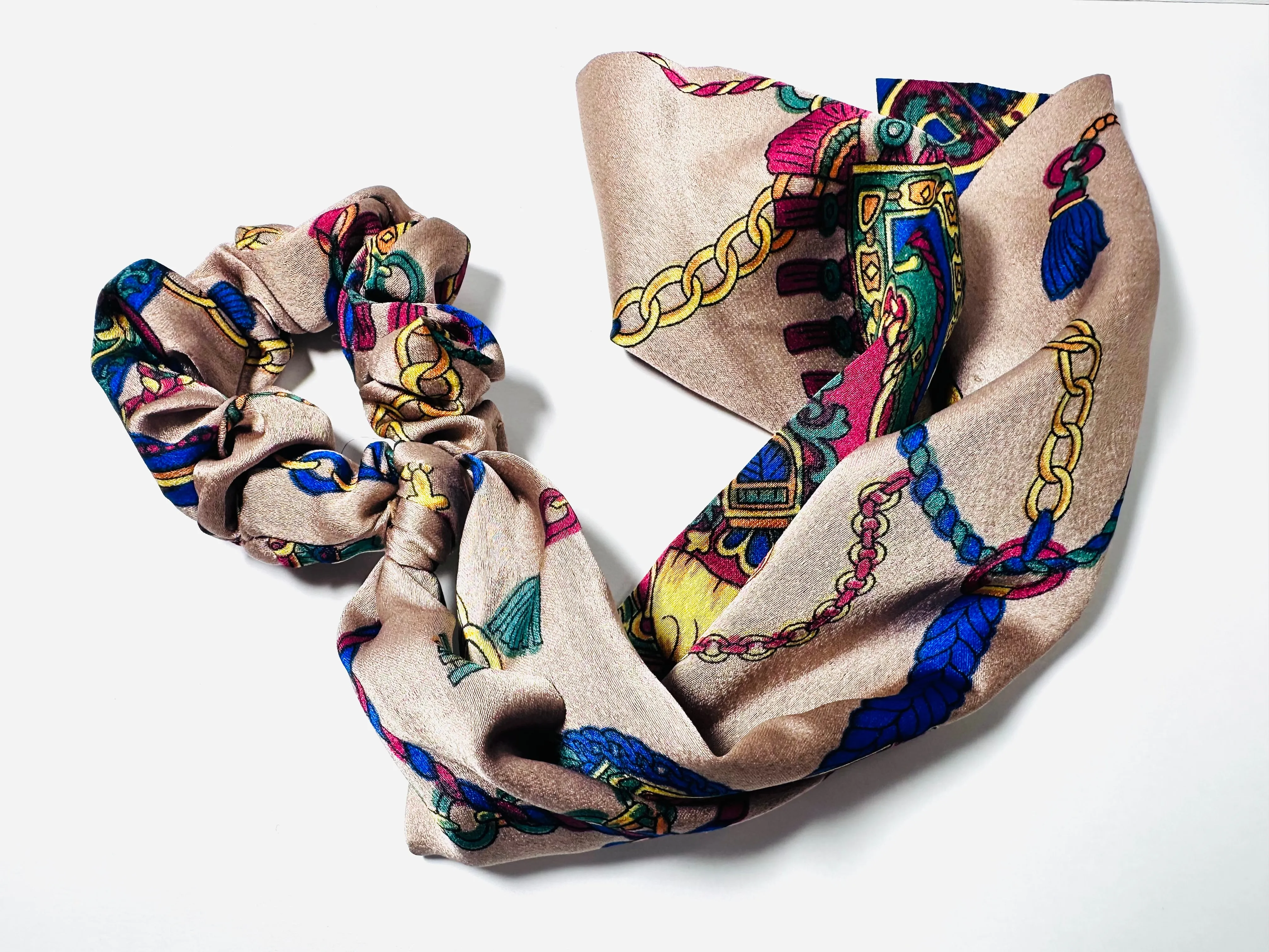 Scrunchie Ribbon Hair Tie
