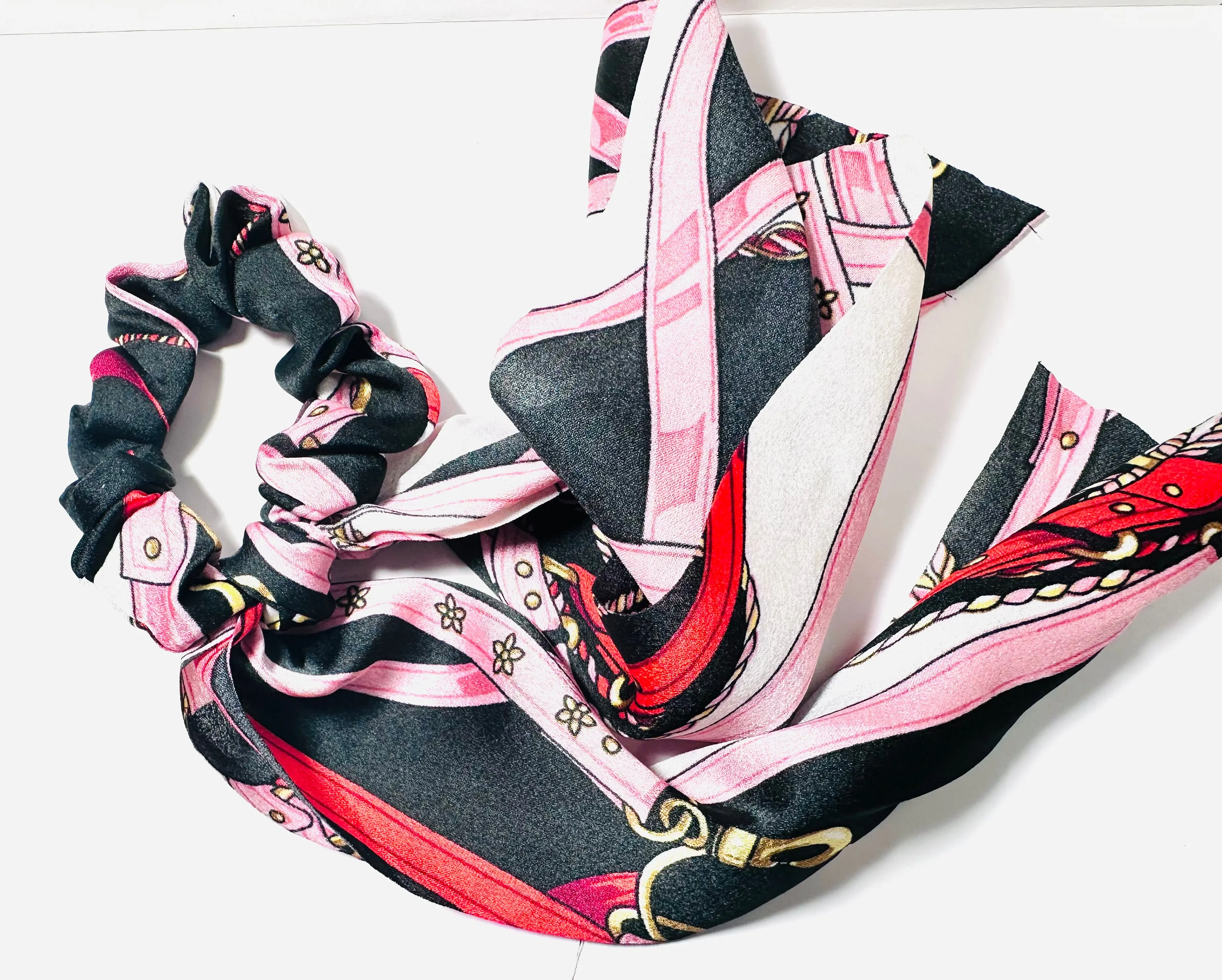 Scrunchie Ribbon Hair Tie