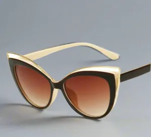SDM Vintage Retro Cat Eye Sunglasses