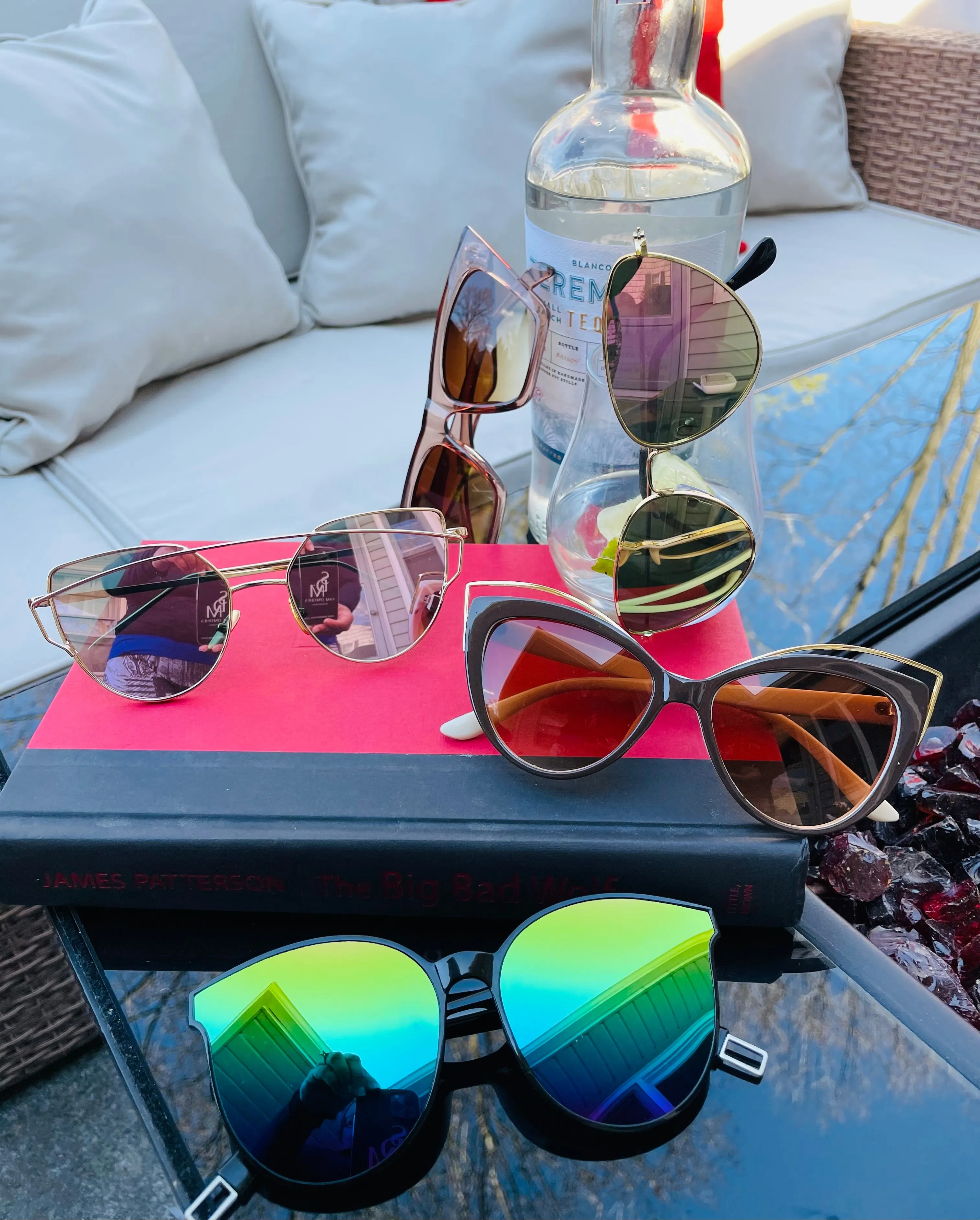 SDM Vintage Retro Cat Eye Sunglasses