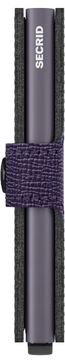 Secrid Mini Wallet - Crisple Purple