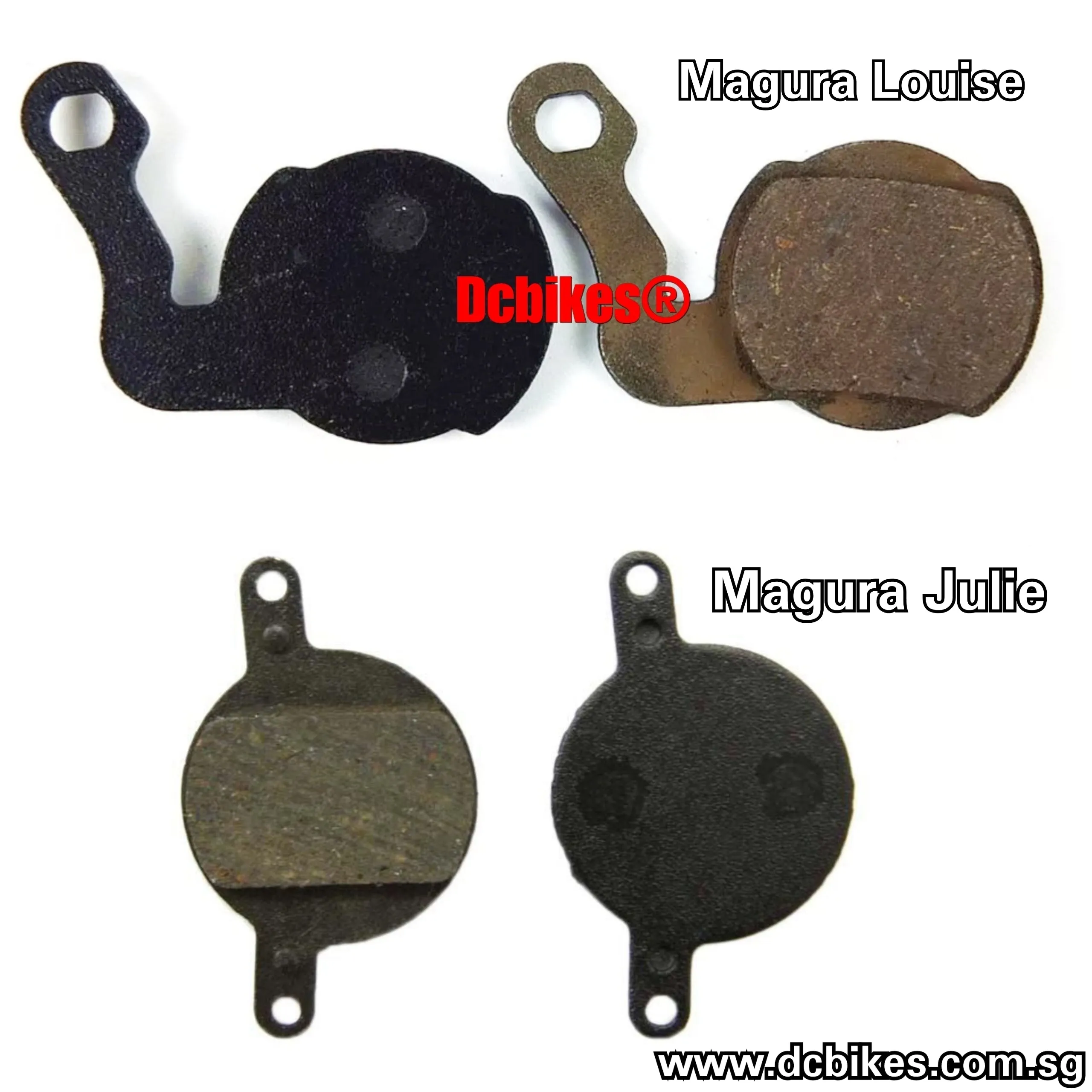 Semi Metal Resin Brake Pads For Magura Louise 2007 | 2008 Julie Type 6.1