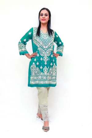 Silk Embroidery Shirt