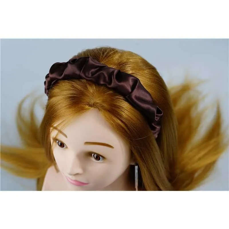 Silk Headband - 2cm - fluffy - custom and wholesale