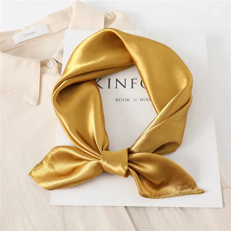 Silk Scarf Hair Tie