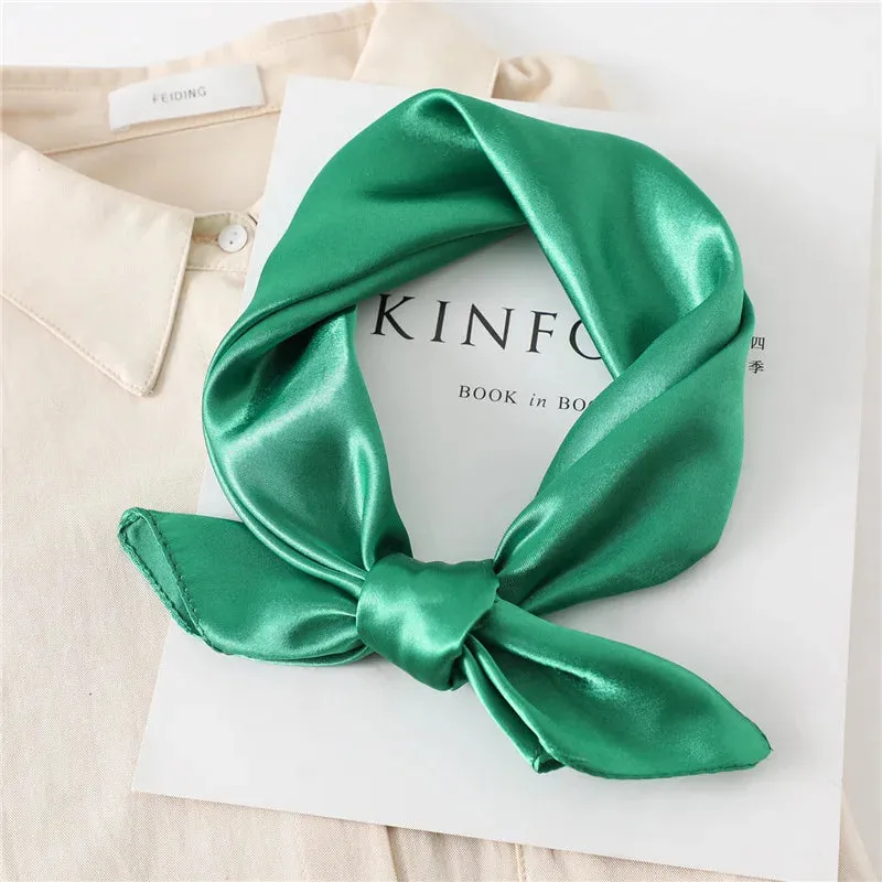 Silk Scarf Hair Tie