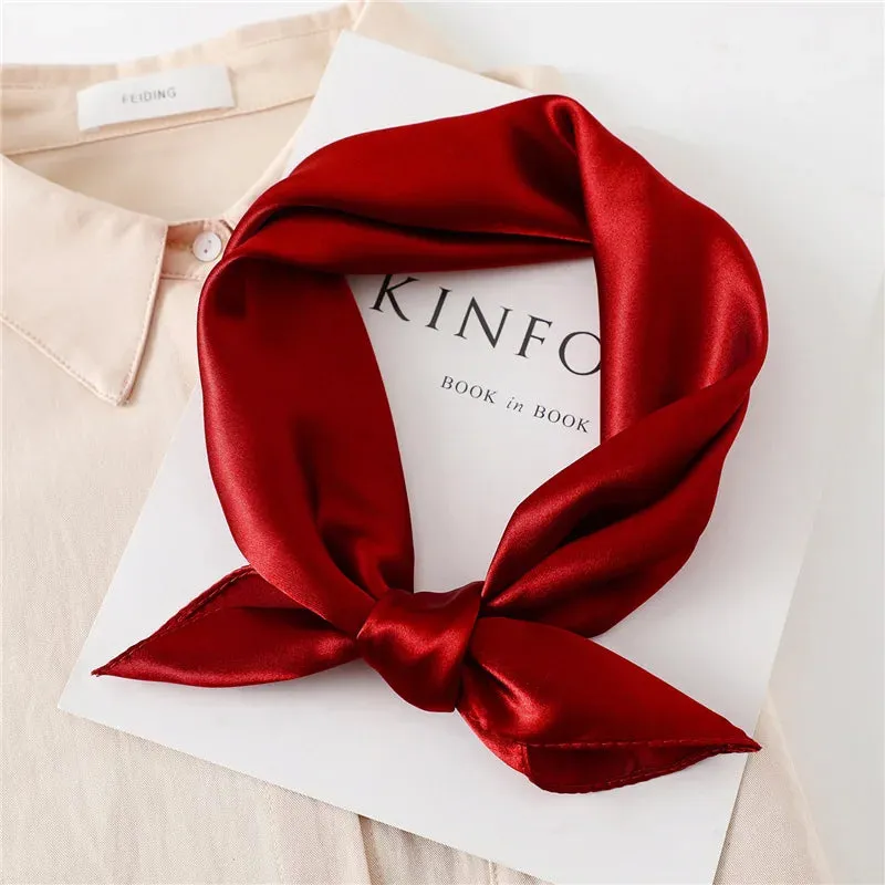 Silk Scarf Hair Tie