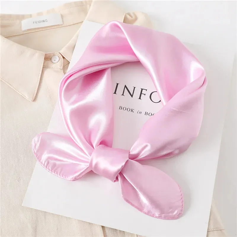 Silk Scarf Hair Tie