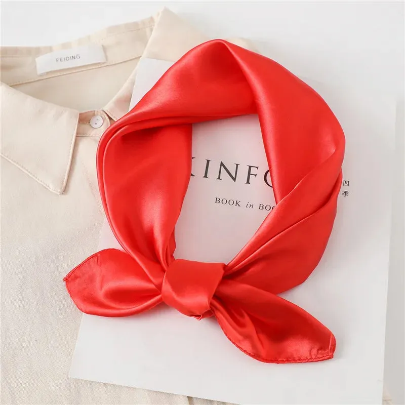Silk Scarf Hair Tie