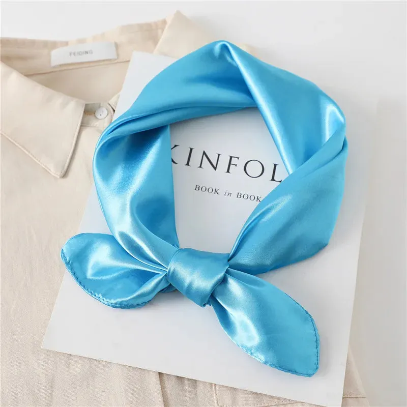 Silk Scarf Hair Tie