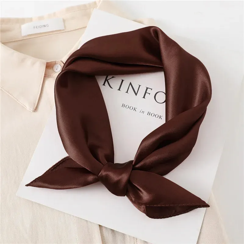 Silk Scarf Hair Tie
