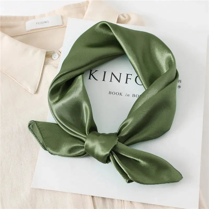 Silk Scarf Hair Tie