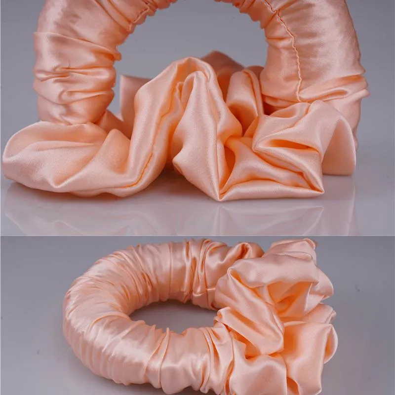 Silk Scrunchie Heatless Curls - Perfect for long hair